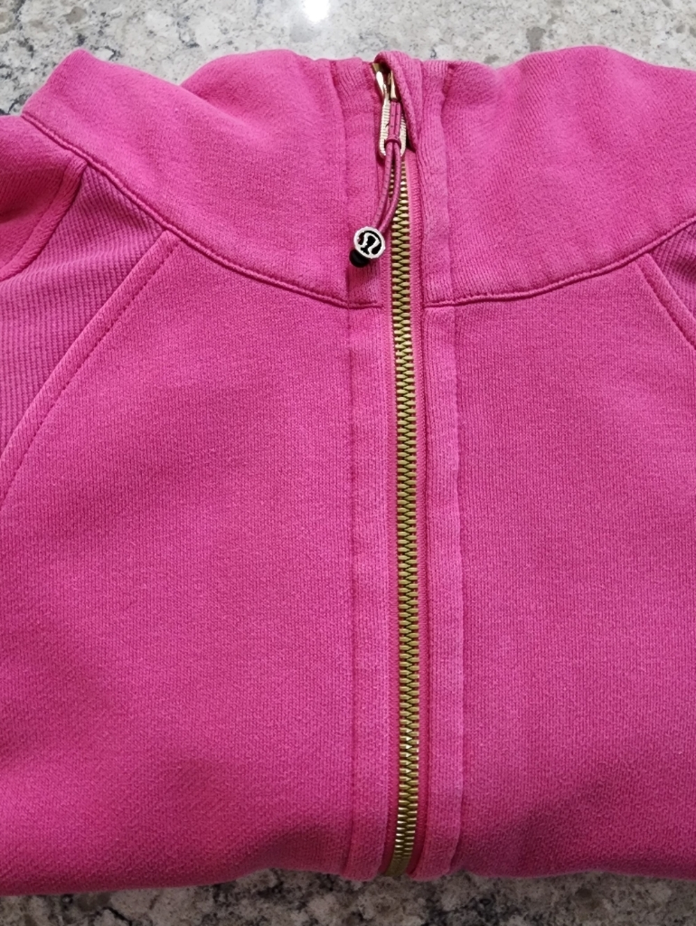 Lululemon Scuba Pink Zip-Up Crop Hoodie - Picture 5 of 13